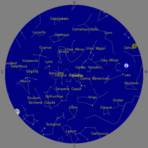 Sky Chart - click to enlarge