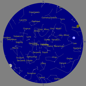 Sky Chart - click to enlarge
