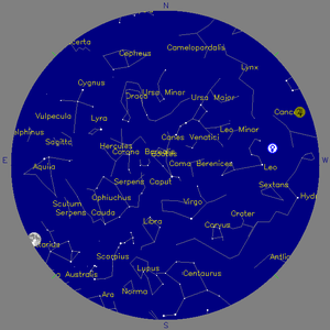 Sky Chart - click to enlarge