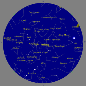 Sky Chart - click to enlarge