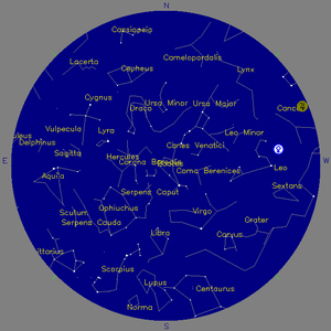 Sky Chart - click to enlarge