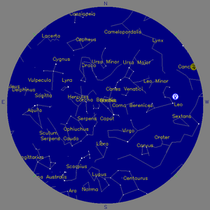 Sky Chart - click to enlarge