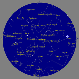 Sky Chart - click to enlarge