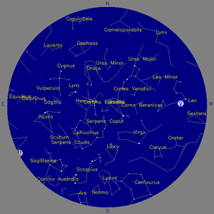 Sky Chart - click to enlarge