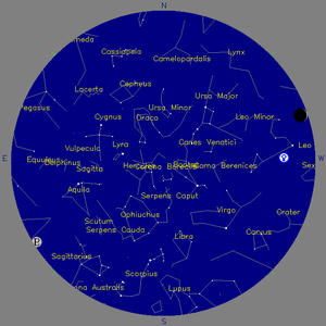 Sky Chart - click to enlarge