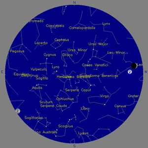 Sky Chart - click to enlarge