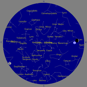 Sky Chart - click to enlarge