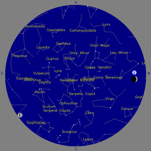 Sky Chart - click to enlarge