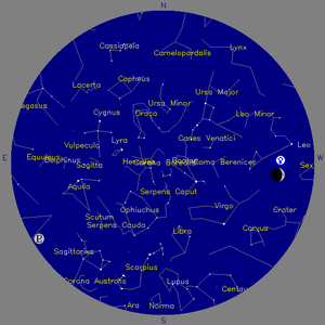 Sky Chart - click to enlarge