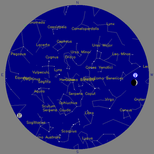 Sky Chart - click to enlarge