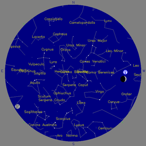 Sky Chart - click to enlarge