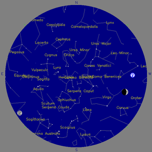 Sky Chart - click to enlarge