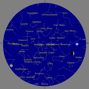 Sky Chart - click to enlarge