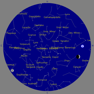Sky Chart - click to enlarge