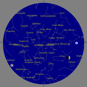 Sky Chart - click to enlarge