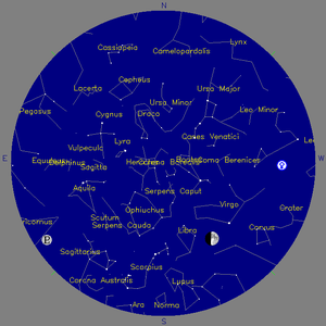 Sky Chart - click to enlarge