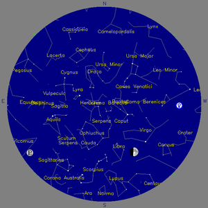 Sky Chart - click to enlarge