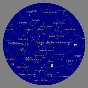 Sky Chart - click to enlarge