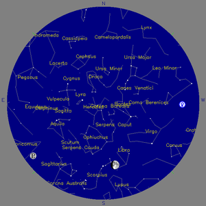 Sky Chart - click to enlarge