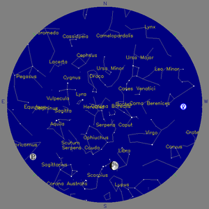 Sky Chart - click to enlarge