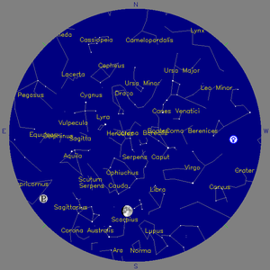 Sky Chart - click to enlarge