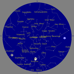 Sky Chart - click to enlarge
