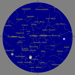 Sky Chart - click to enlarge