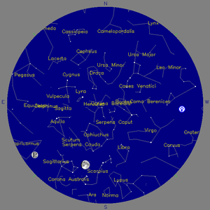 Sky Chart - click to enlarge