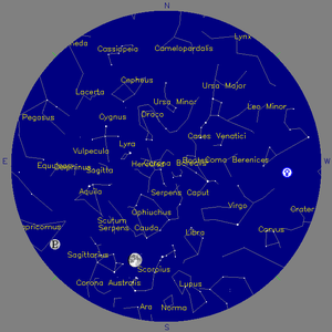 Sky Chart - click to enlarge