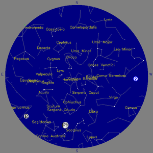 Sky Chart - click to enlarge