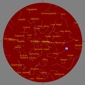Sky Chart - click to enlarge