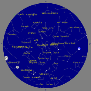 Sky Chart - click to enlarge