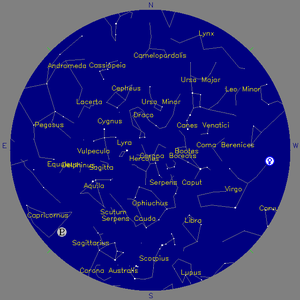 Sky Chart - click to enlarge