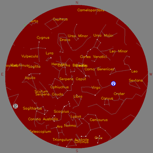 Sky Chart - click to enlarge