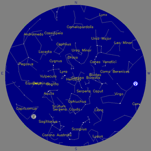 Sky Chart - click to enlarge