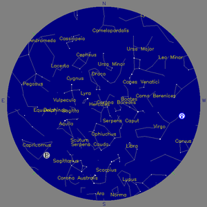 Sky Chart - click to enlarge
