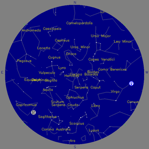 Sky Chart - click to enlarge