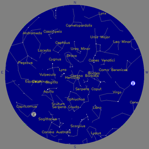 Sky Chart - click to enlarge
