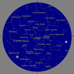 Sky Chart - click to enlarge