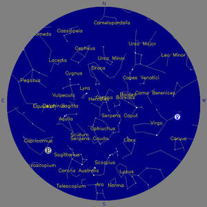 Sky Chart - click to enlarge