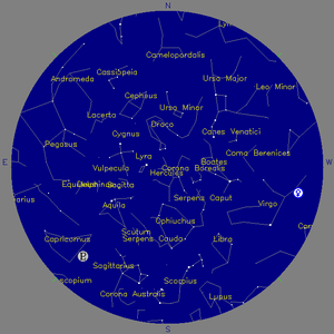 Sky Chart - click to enlarge