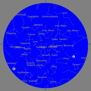Sky Chart - click to enlarge