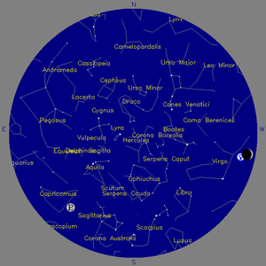 Sky Chart - click to enlarge