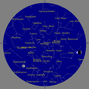 Sky Chart - click to enlarge
