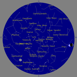 Sky Chart - click to enlarge