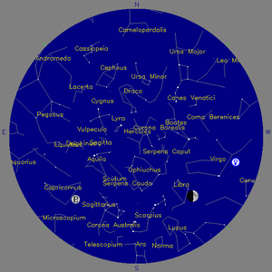 Sky Chart - click to enlarge
