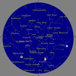 Sky Chart - click to enlarge