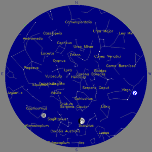 Sky Chart - click to enlarge
