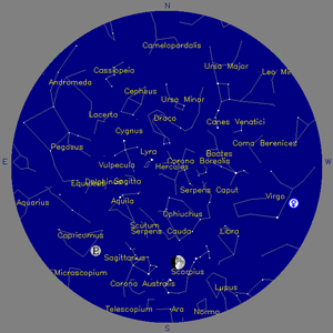 Sky Chart - click to enlarge