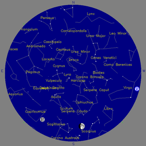 Sky Chart - click to enlarge
